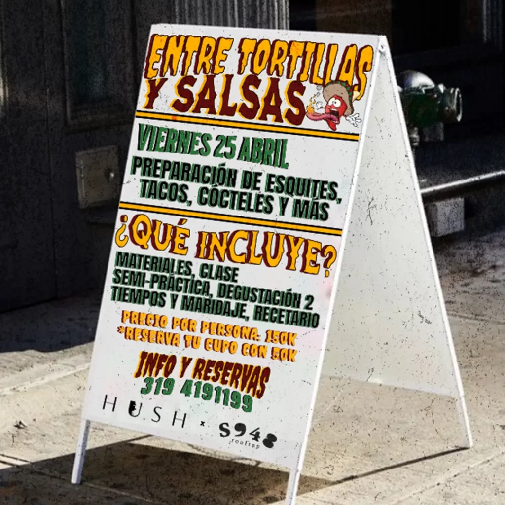 Clases de cocina mexicana. Medellín 25 de abril.