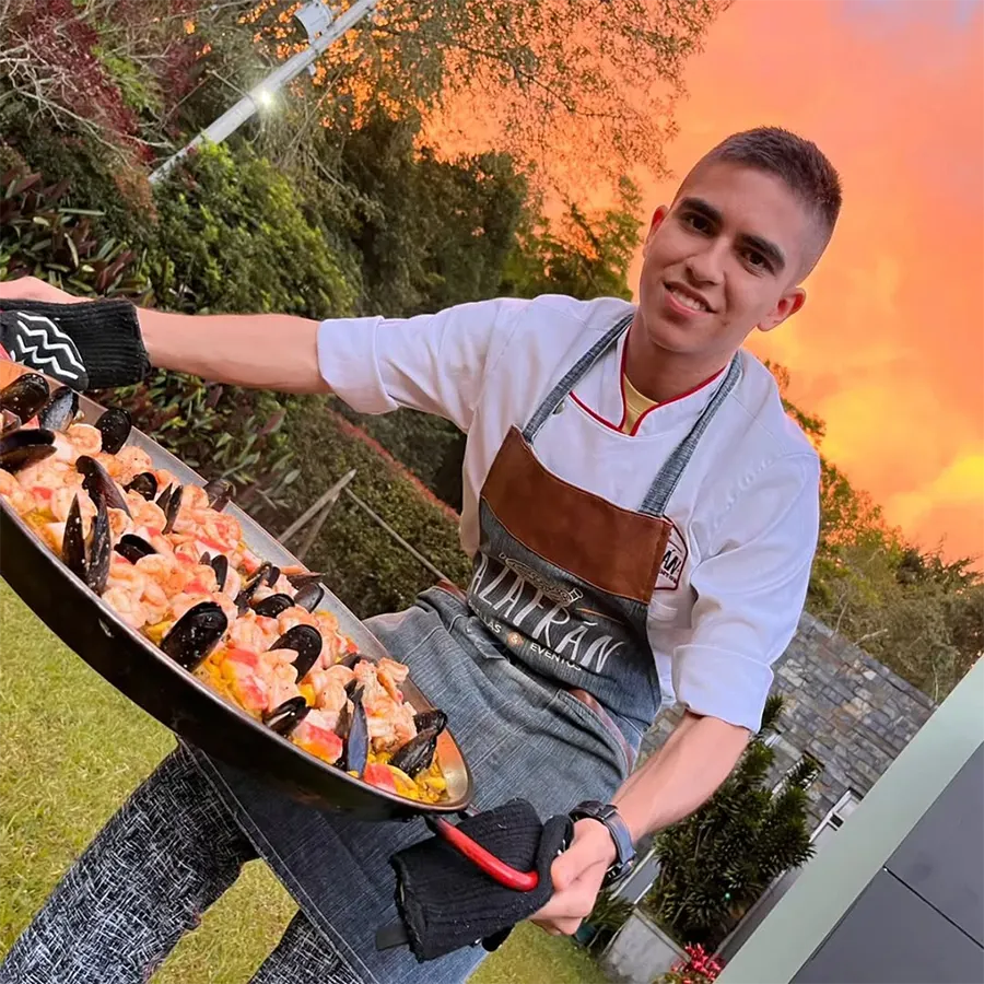 Clases de cocina con el chef Camilo Cortes en Medellín